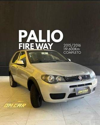FIAT PALIO 1.0 MPI FIRE WAY 8V FLEX 4P MANUAL